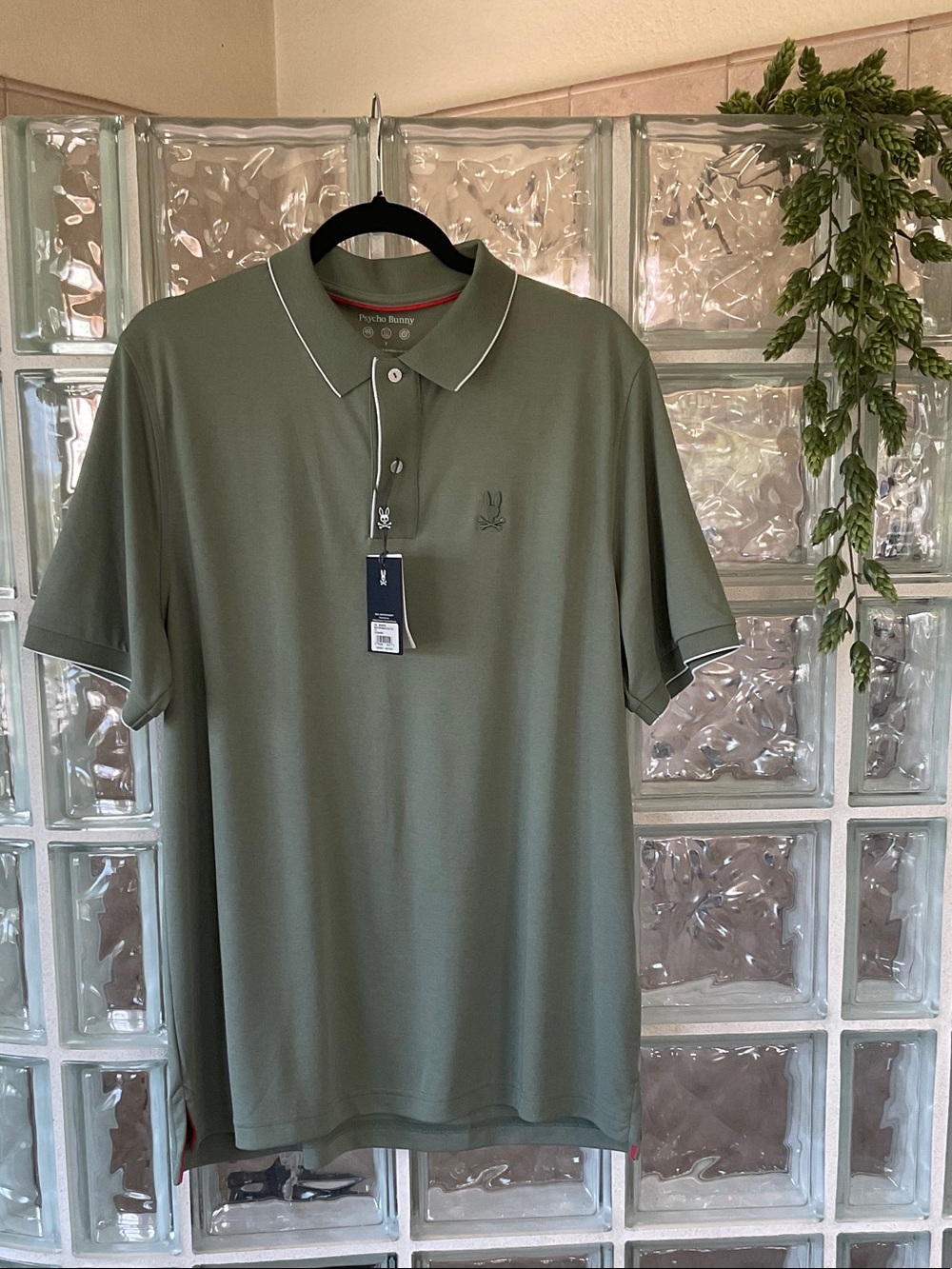 Psycho Bunny Sage Green Polo